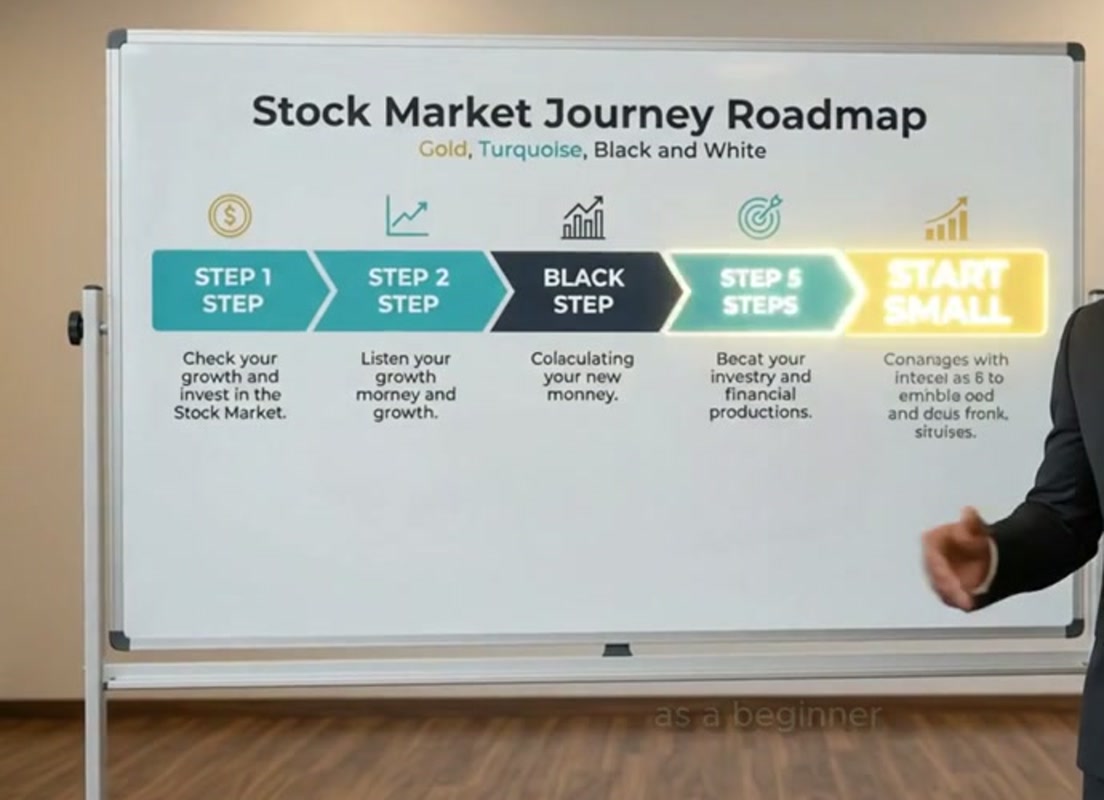 Actual course visual showing the first trade path